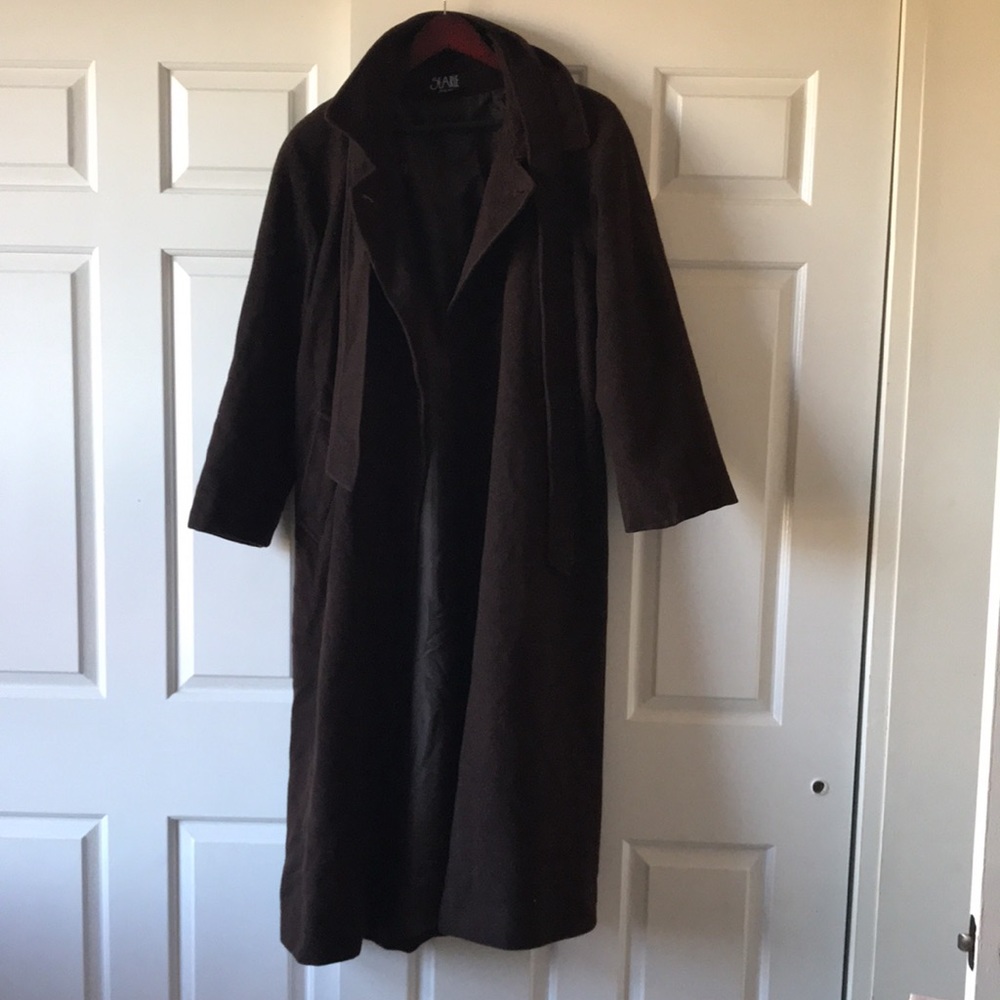 Vintage Pure Wool Trench Pea Coat